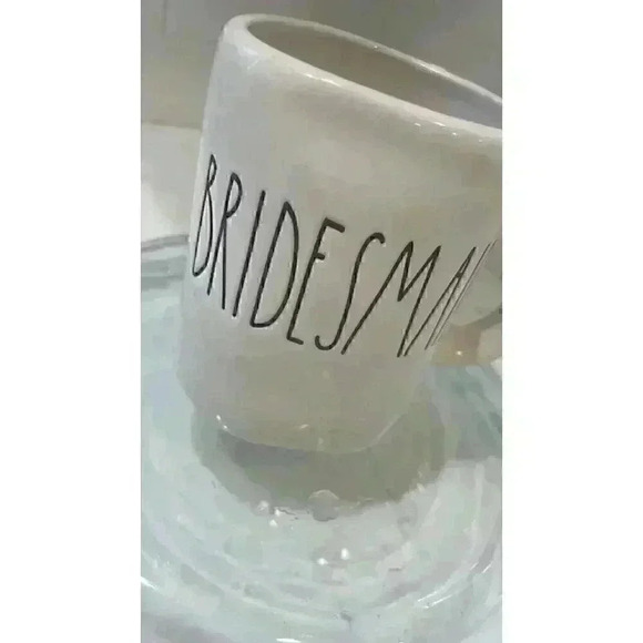 Rae Dunn “BRIDESMAID” Artisan Collection By Magenta Mug, White - Picture 10 of 10